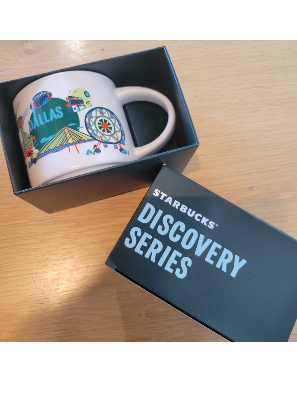 Starbucks NEW Discovery Series Dallas 14oz Coffee Mug W/Box